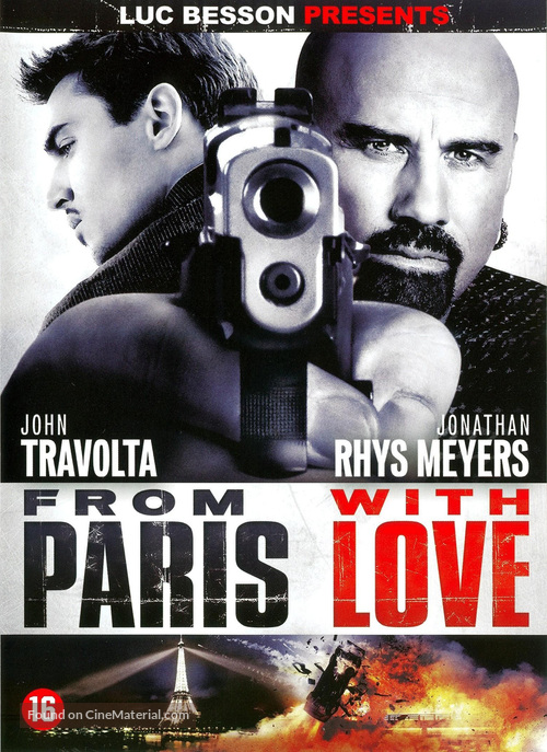 From Paris with Love - Dutch DVD movie cover