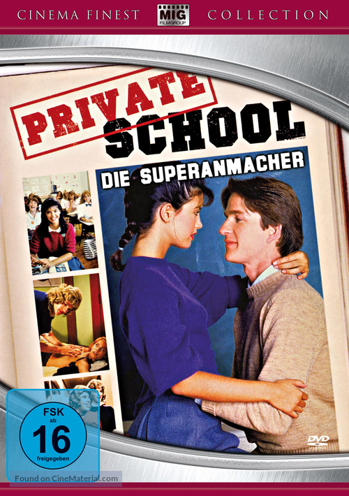 Private School - German DVD movie cover