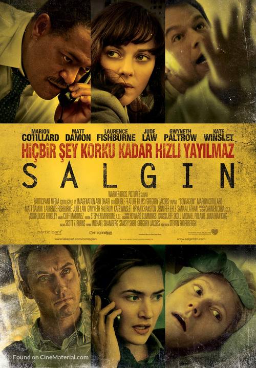 Contagion - Turkish Movie Poster