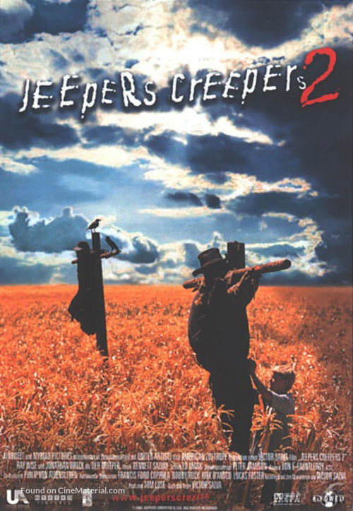 Jeepers Creepers II - German Movie Poster