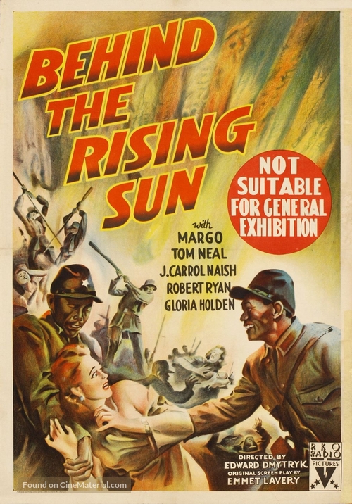 Behind the Rising Sun - Australian Movie Poster