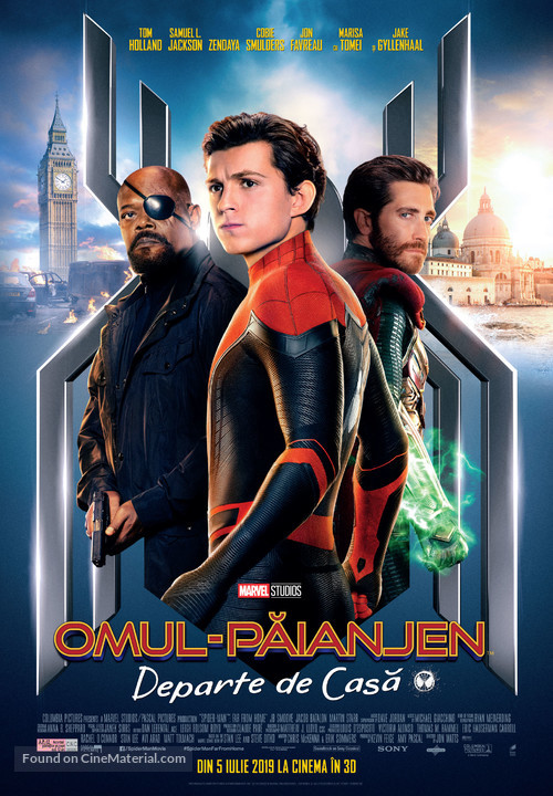 Spider-Man: Far From Home - Romanian Movie Poster