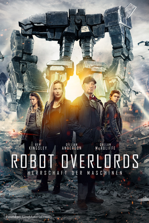 Robot Overlords - German Movie Cover