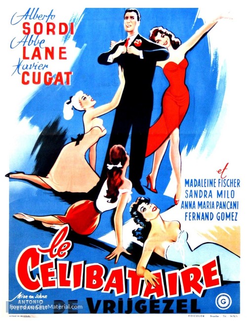 Scapolo, Lo - Belgian Movie Poster