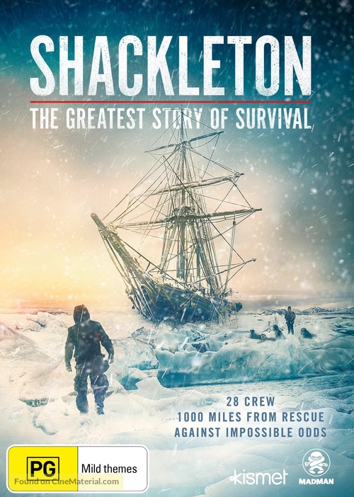 Shackleton: The Greatest Story of Survival - Australian DVD movie cover