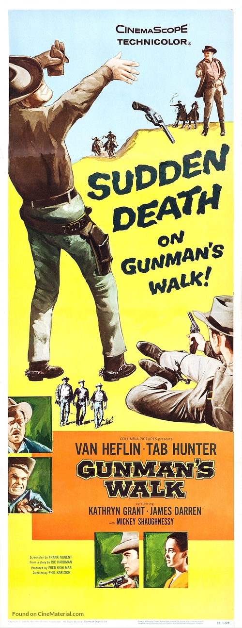 Gunman&#039;s Walk - Movie Poster