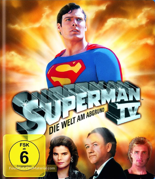 Superman IV: The Quest for Peace - German Movie Cover