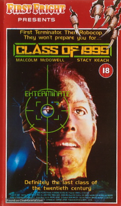 Class of 1999 - British poster