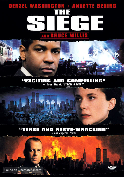 The Siege 1998 Dvd Movie Cover