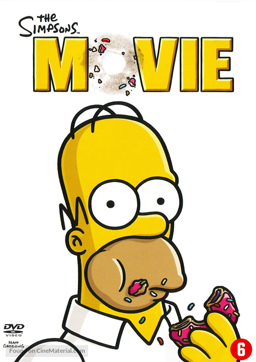 The Simpsons Movie - Dutch Movie Cover