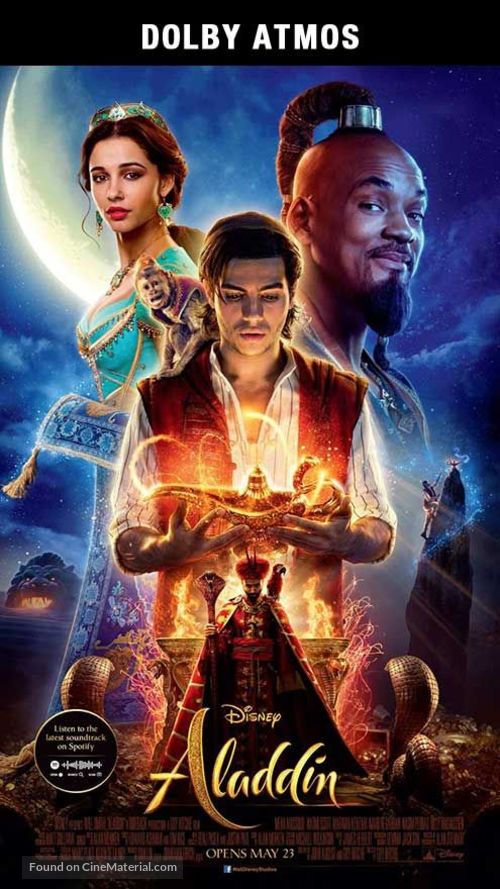 Aladdin - Singaporean Movie Poster