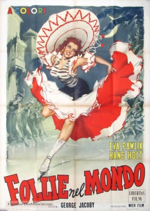 Fr&uuml;hling auf dem Eis - Italian Movie Poster
