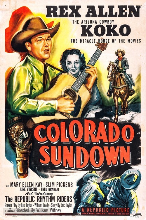 Colorado Sundown - Movie Poster