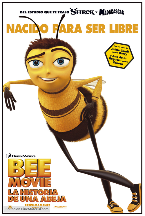 Bee Movie - Mexican Movie Poster