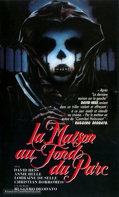 La casa sperduta nel parco - French VHS movie cover