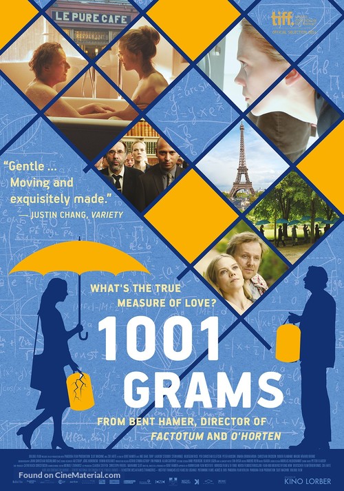 1001 Gram - Movie Poster