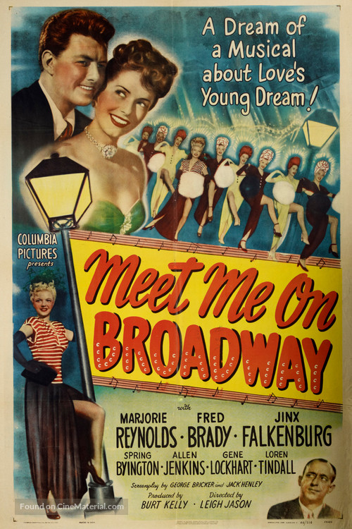 Meet Me on Broadway - Movie Poster