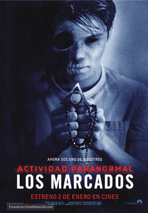 Paranormal Activity: The Marked Ones - Argentinian Movie Poster