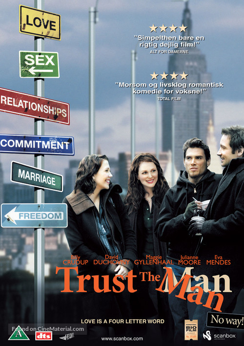 Trust the Man - Danish DVD movie cover