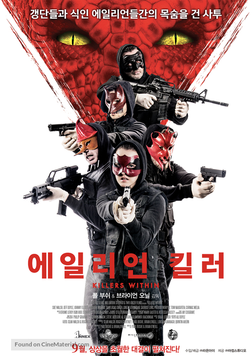 Killers Within - South Korean Movie Poster