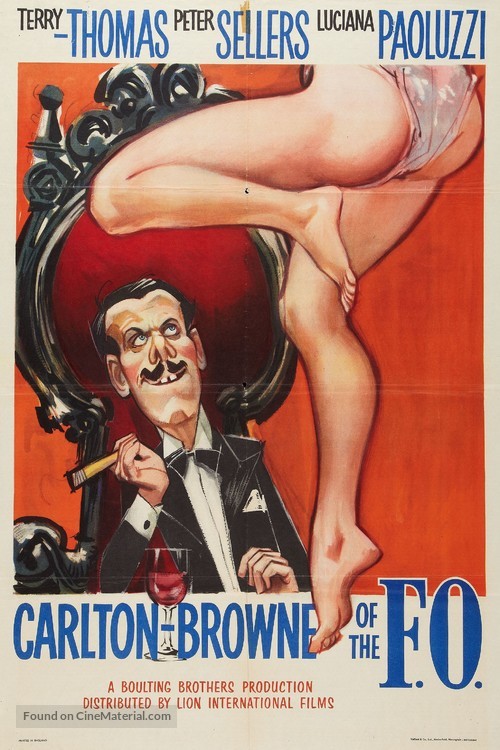 Carlton-Browne of the F.O. - British Movie Poster
