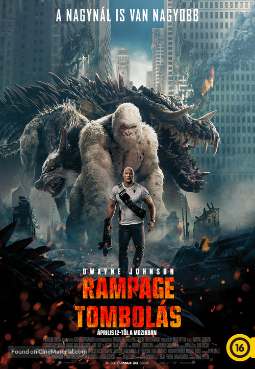 Rampage - Hungarian Movie Poster