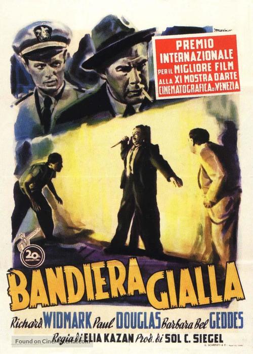 Panic in the Streets - Italian Movie Poster