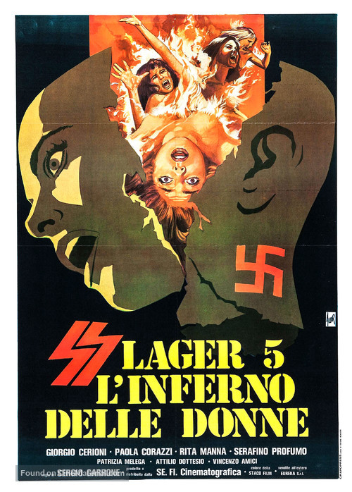 SS Lager 5: L&#039;inferno delle donne - Movie Poster