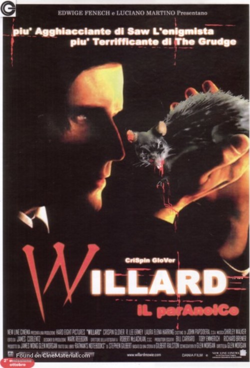 Willard - Italian Movie Poster
