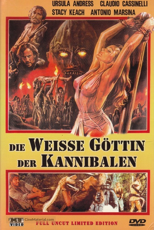 La montagna del dio cannibale - Austrian DVD movie cover