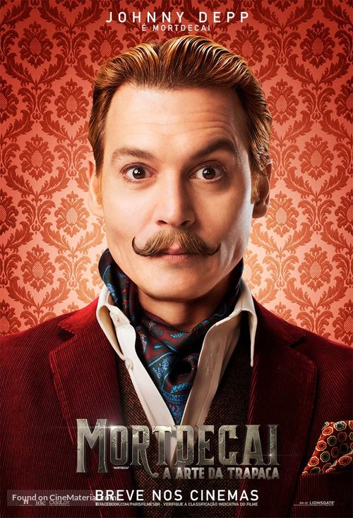 Mortdecai - Brazilian Movie Poster