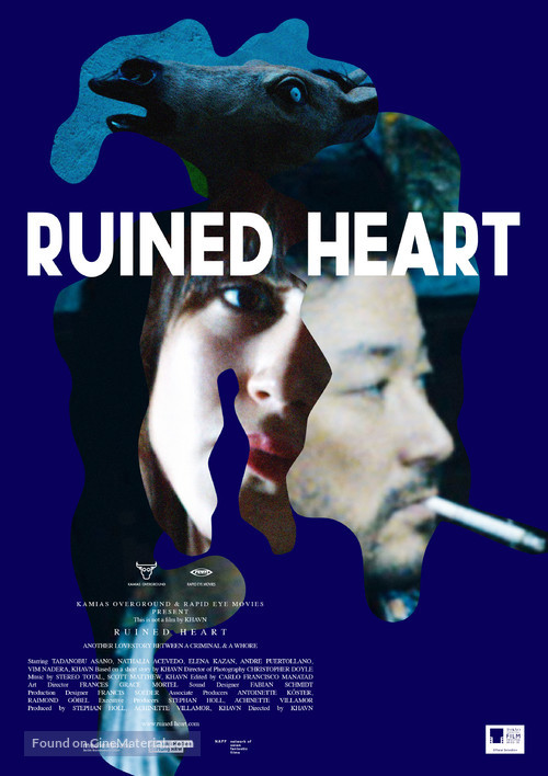 Ruined Heart: Another Lovestory Between a Criminal &amp; a Whore - German Movie Poster