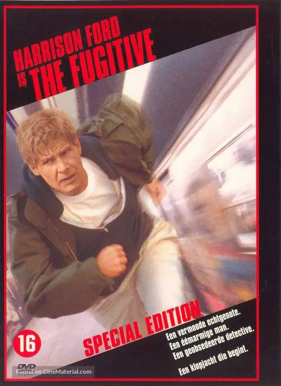 The Fugitive - Dutch Movie Cover