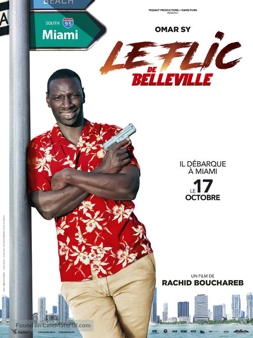 Le Flic de Belleville - French Movie Poster