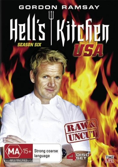 &quot;Hell&#039;s Kitchen&quot; - Australian DVD movie cover