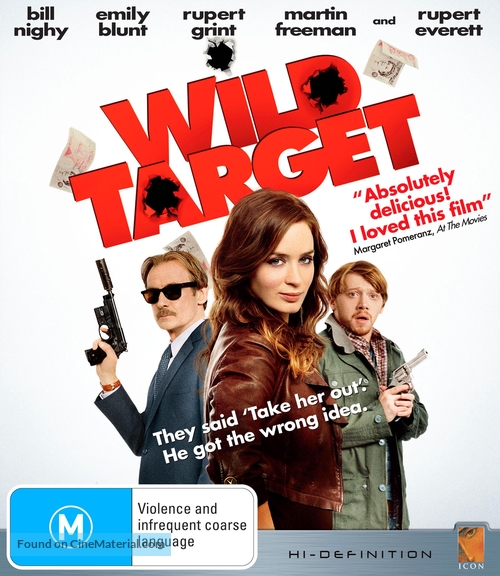 Wild Target - Australian Blu-Ray movie cover