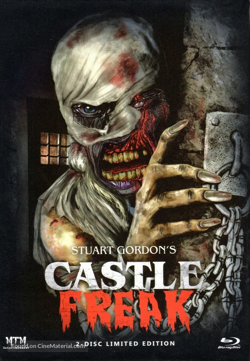 Castle Freak - German Blu-Ray movie cover