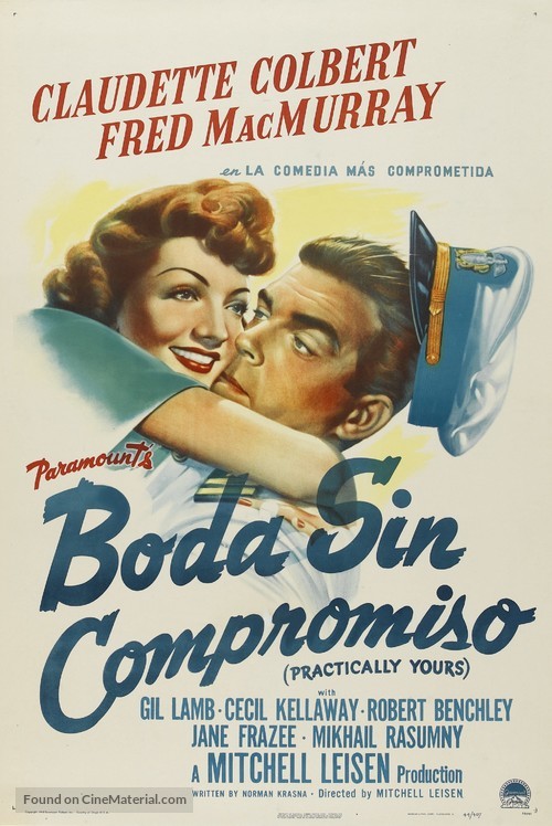 Practically Yours - Argentinian Movie Poster