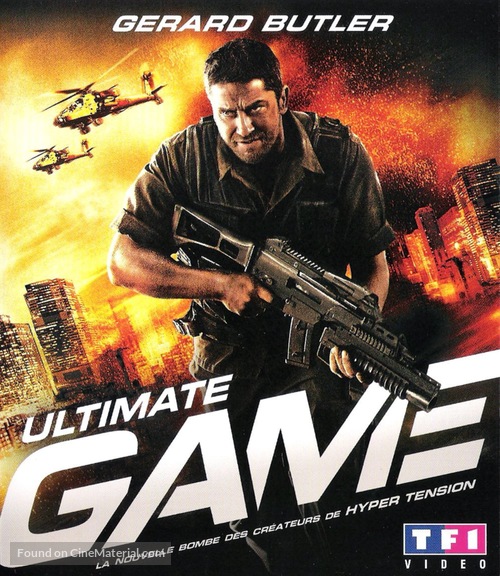 Gamer - French Blu-Ray movie cover