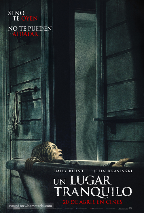 A Quiet Place - Spanish Movie Poster