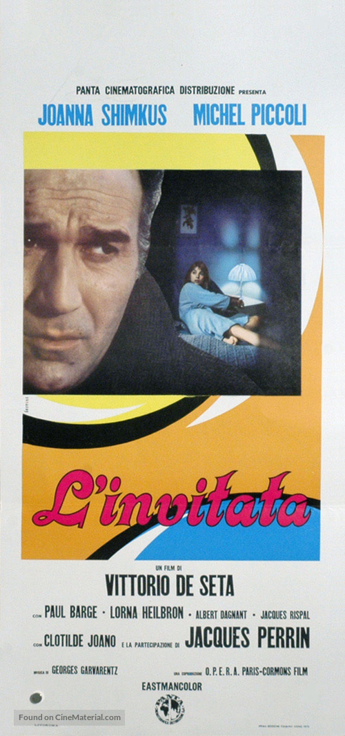 L&#039;invitata - Italian Movie Poster