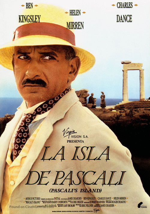Pascali&#039;s Island - Spanish Movie Poster