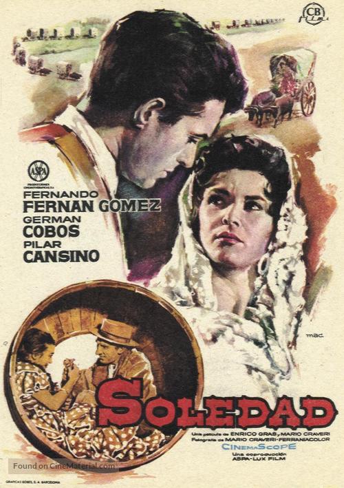 Soledad - Spanish Movie Poster