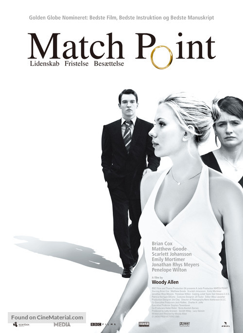 Match Point - Norwegian Movie Poster