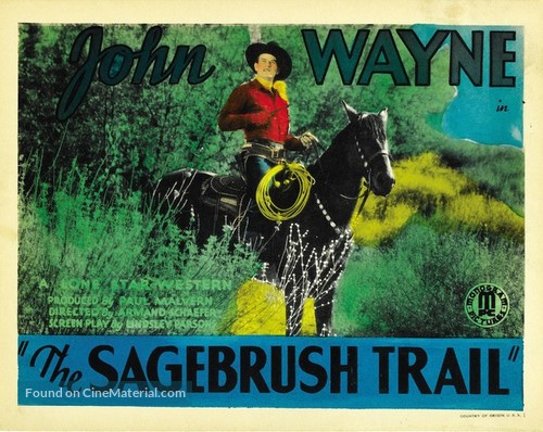 Sagebrush Trail - Movie Poster