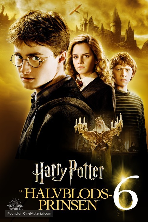 Harry Potter and the Half-Blood Prince - Danish Video on demand movie cover