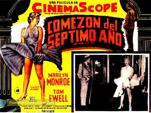 The Seven Year Itch - Mexican poster
