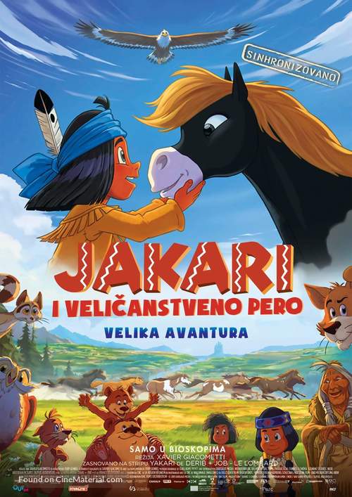 Yakari le film - Serbian Movie Poster