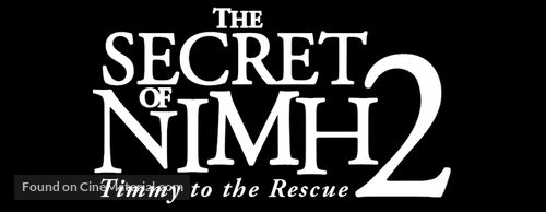 The Secret of NIMH - Logo