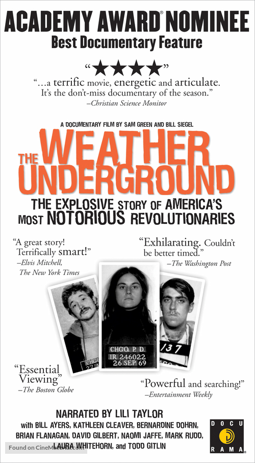 The Weather Underground - Movie Cover